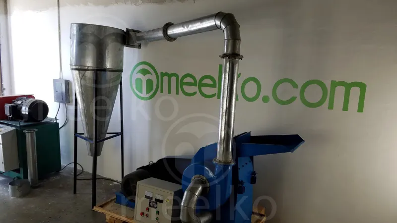 Imagen 9 del producto Molino Triturador de Biomasa MKH500C-C de 22 kW, hasta 1500 kg/h - Molino triturador de biomasa a martillos eléctrico MKH500C-C, con motor de 22 kW y hasta 1500 kg/h. Tritura biomasa seca en…