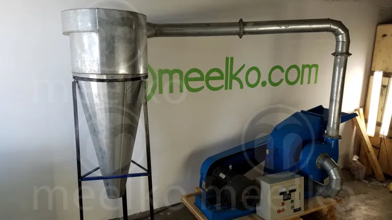 Imagen 10 del producto Molino Triturador de Biomasa MKH500C-C de 22 kW, hasta 1500 kg/h - Molino triturador de biomasa a martillos eléctrico MKH500C-C, con motor de 22 kW y hasta 1500 kg/h. Tritura biomasa seca en…